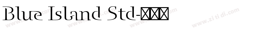 Blue Island Std字体转换